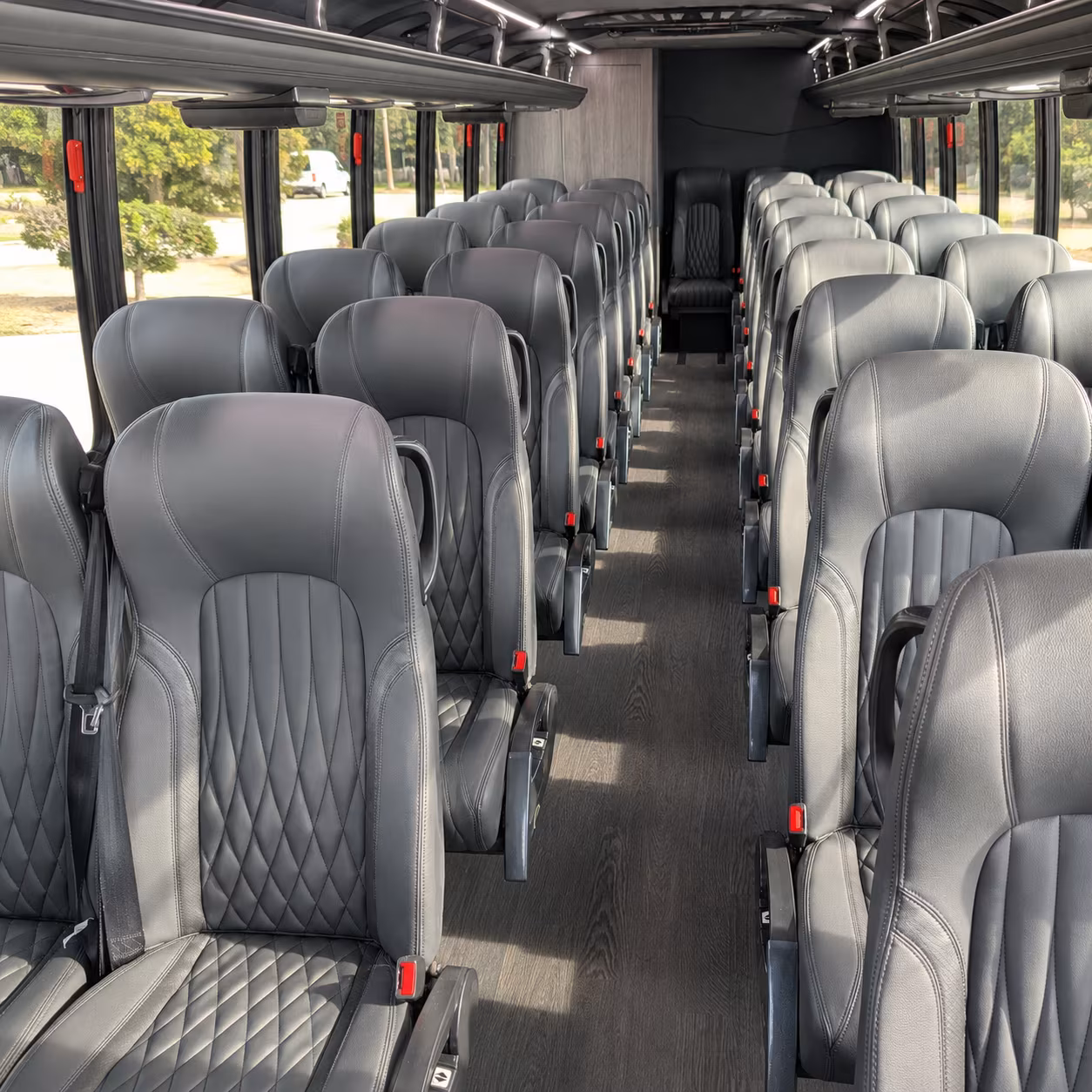 boston corporate event transportation onboard seating