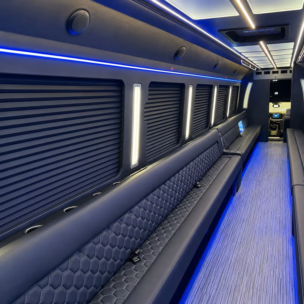 boston party bus inside