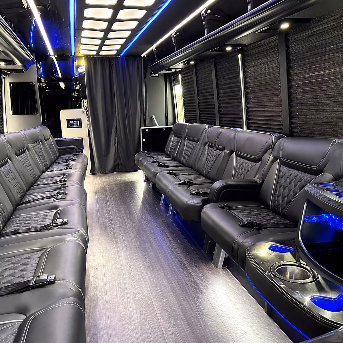 boston party bus interior