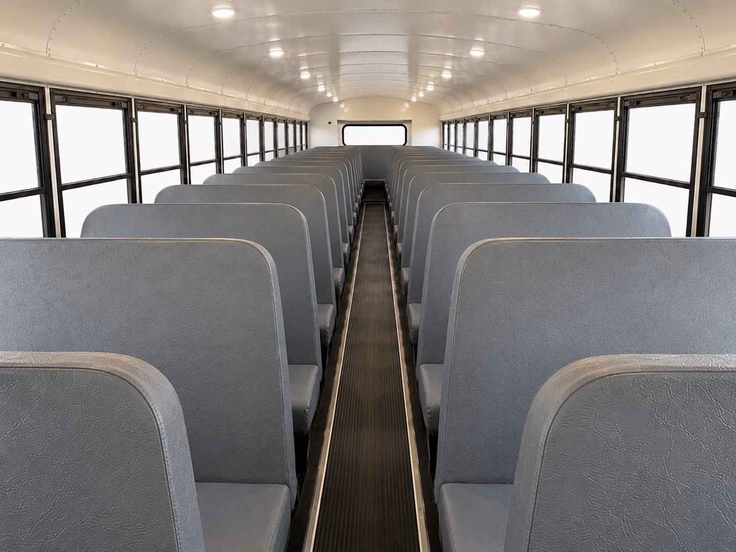 boston school bus inside