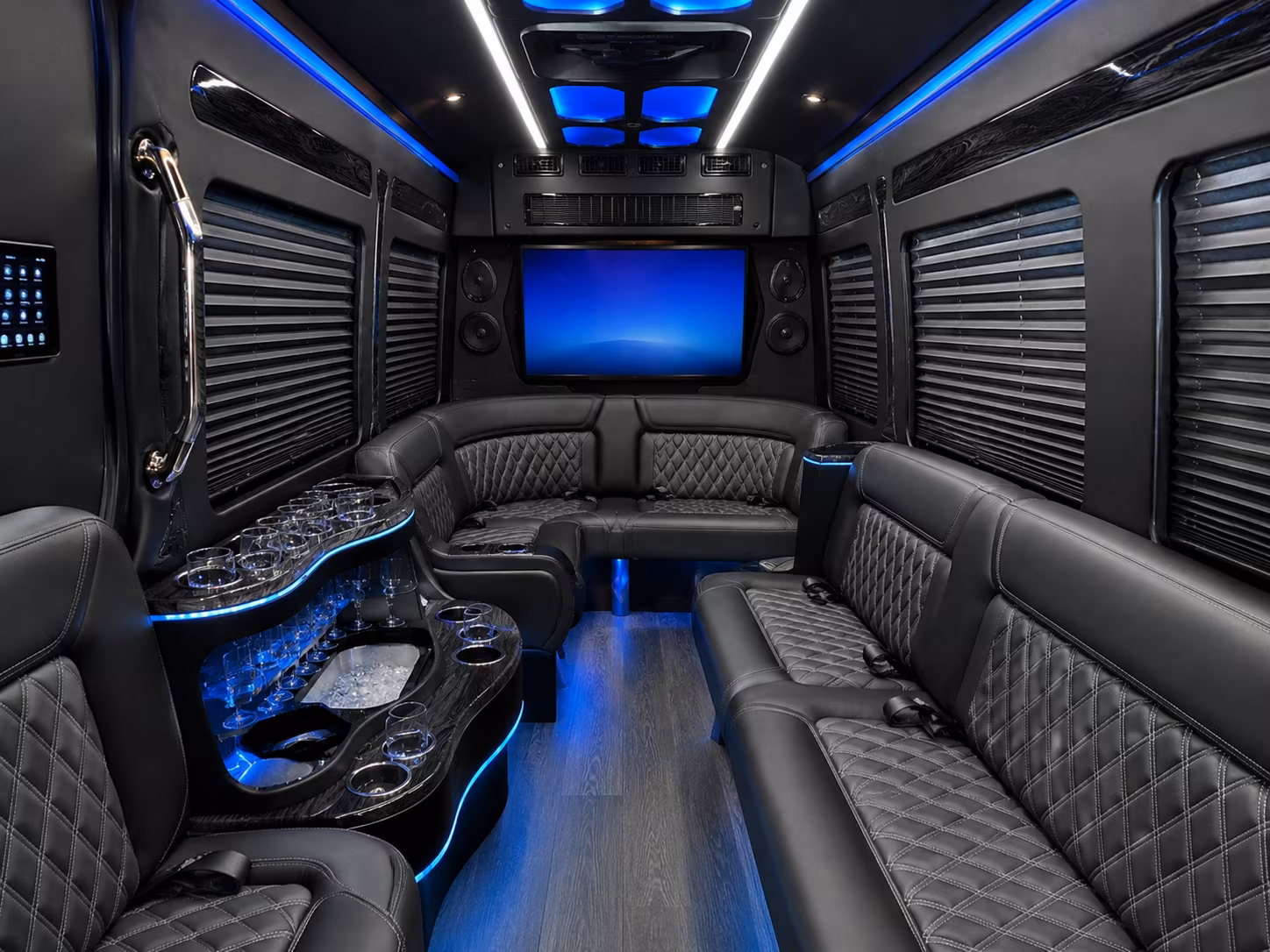 boston sprinter limousine inside