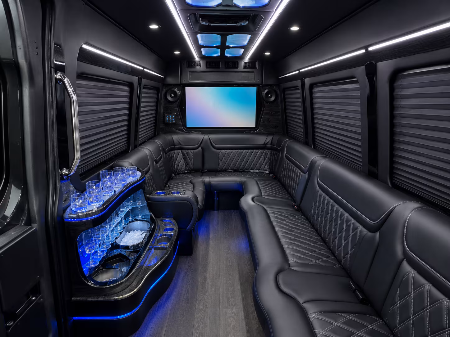 boston sprinter limousine interior